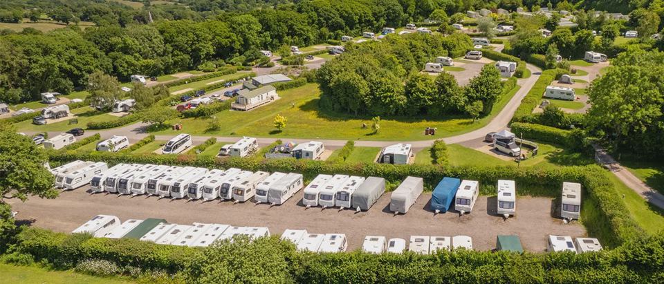 Caravan storage and pitches