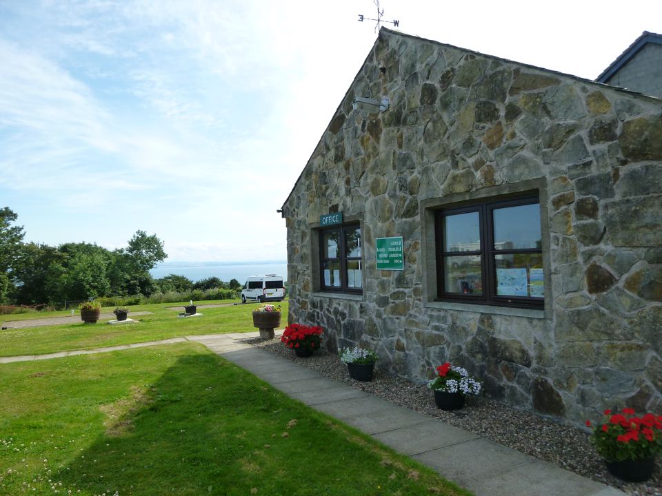 Stone amenity building