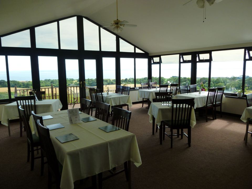 Farm restaurant dining room