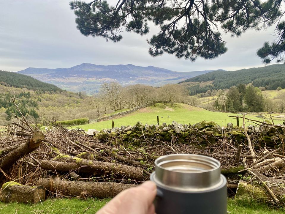 View over the valley