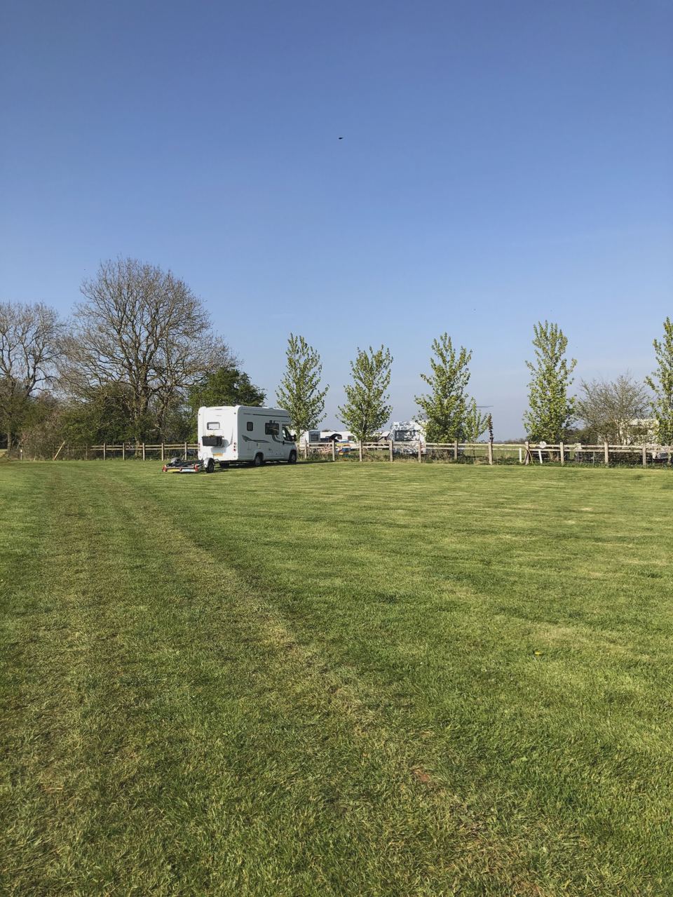 Level grass pitches