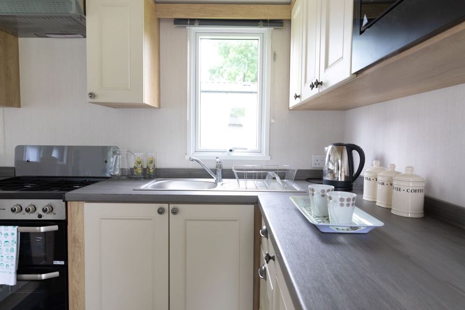Caravan kitchen