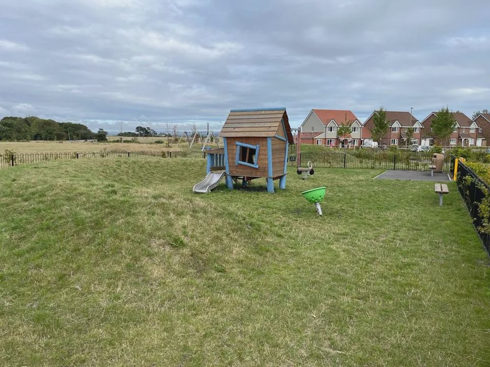 Playground by the field