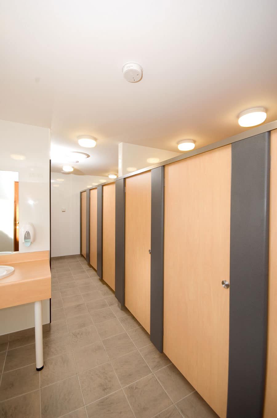 Washroom cubicles
