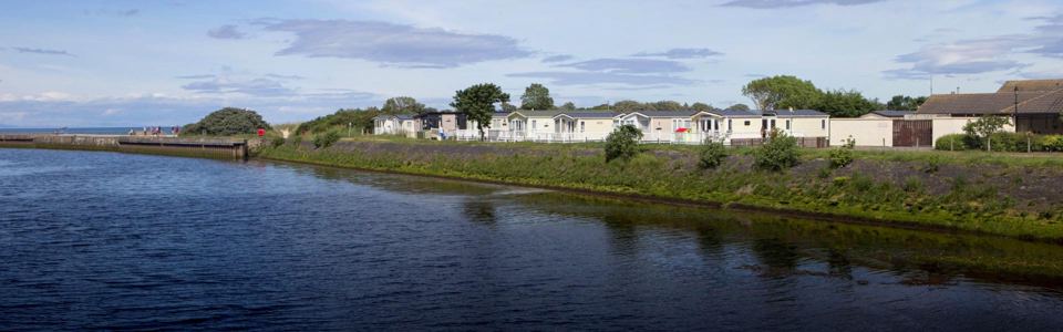 Park seen across the water
