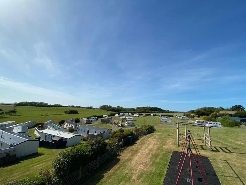 Park and play area from above