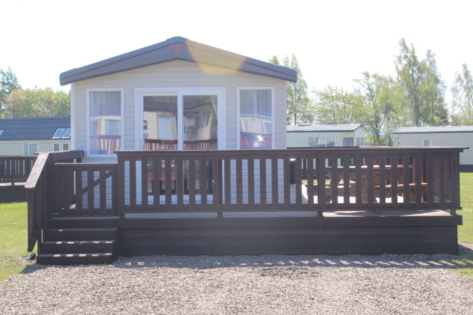 Holiday home with decked porch