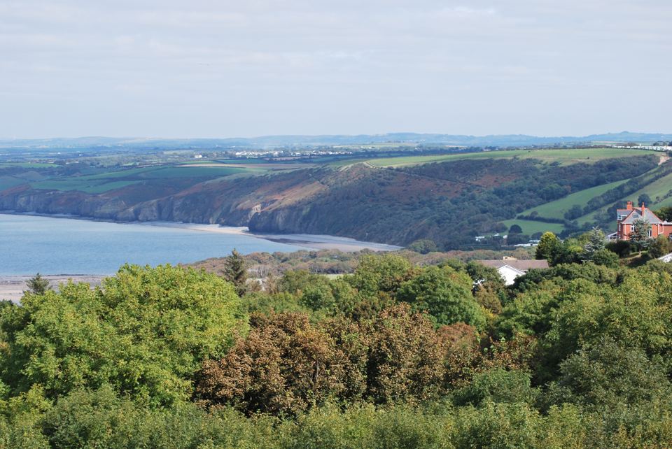Cardigan Bay coastline