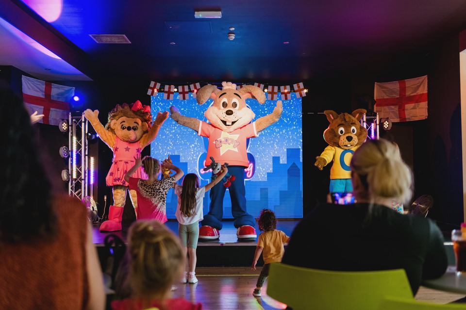 Kids' show on stage