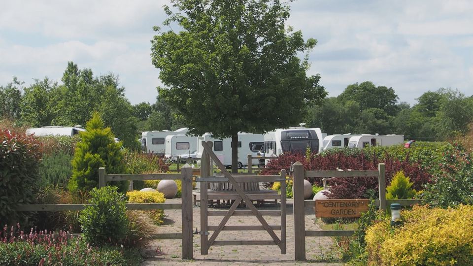 Pitches behind the garden gate