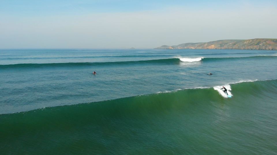 Surf off Newgale