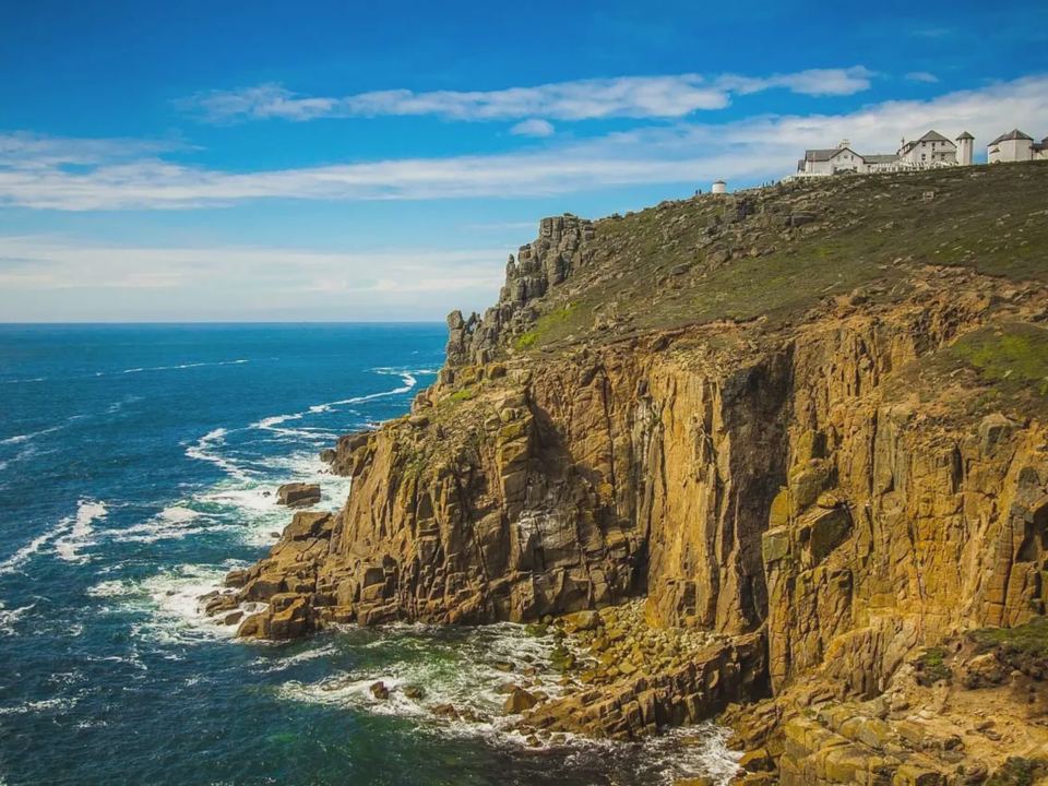 Cliffs above the sea