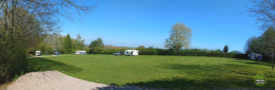 Open grass pitches
