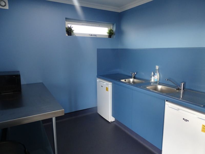 Washing-up room