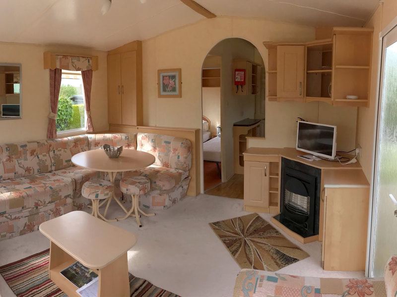 Lounge and kitchen