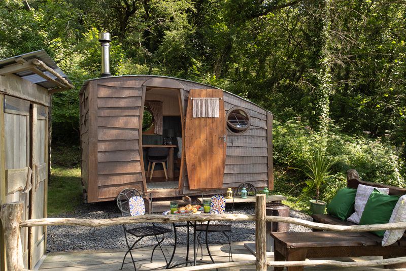 Woodland cabin