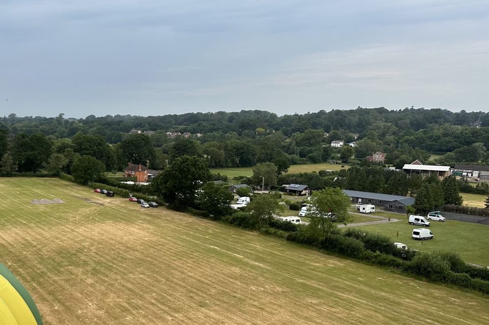 Pitches seen from above