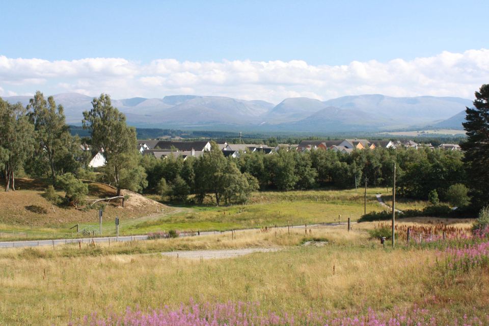 Cairngorms view over Aviemore