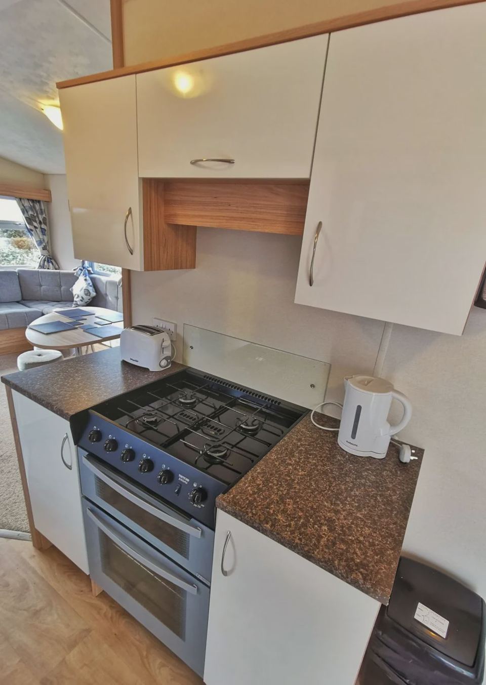Caravan kitchen