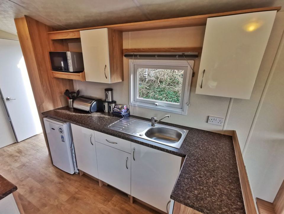 Caravan kitchenette