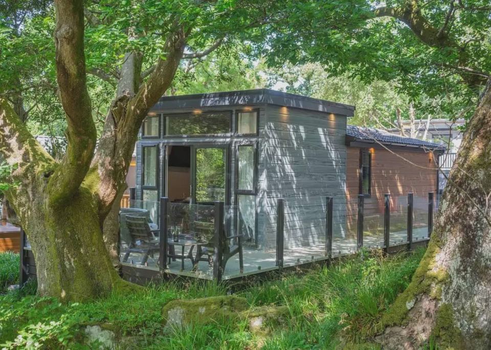 Lodge among the trees
