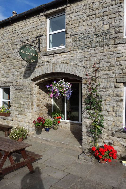 Cart House Tea Room entrance