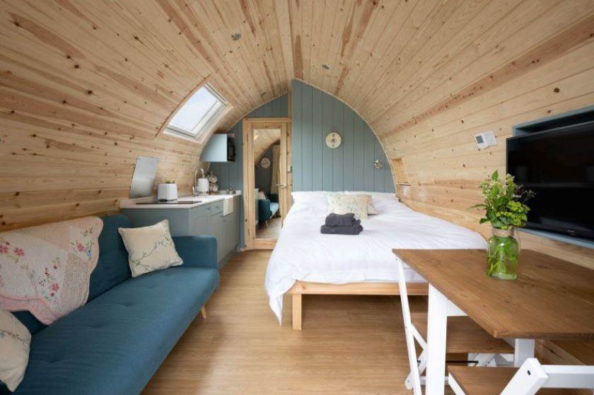 Sofa bed and double bed