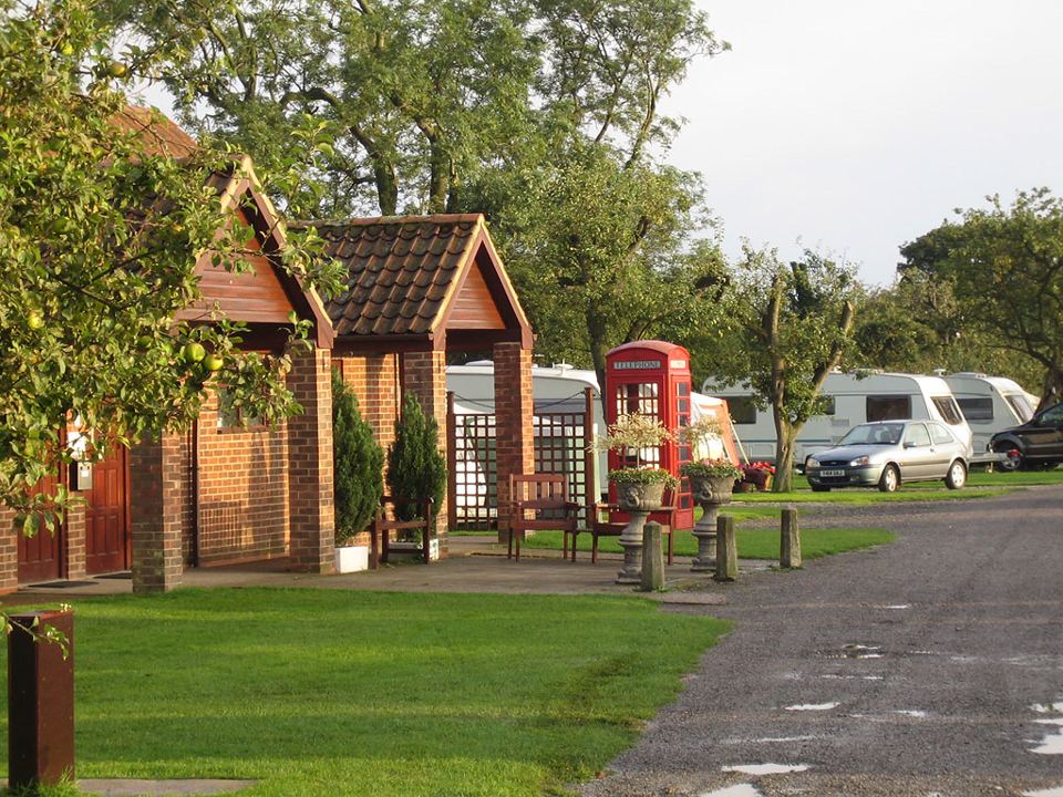 Amenity block and phone box