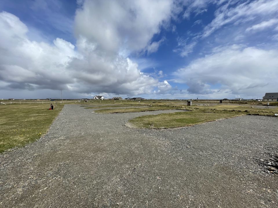 Gravel pitches and machair