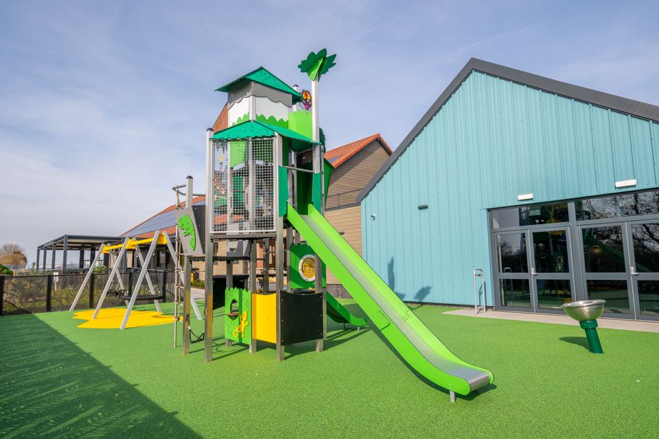 Play area by the clubhouse