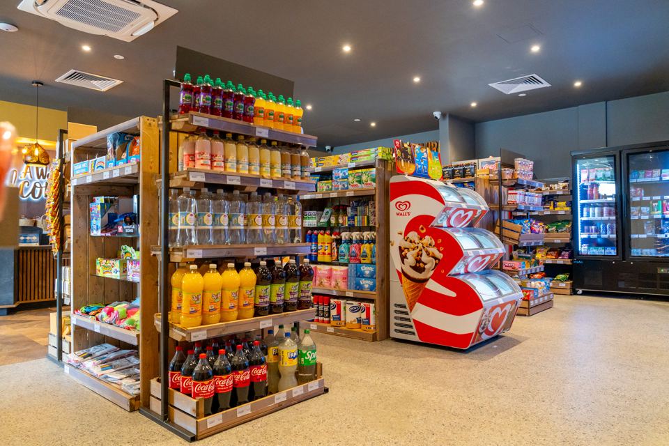 On-site shop