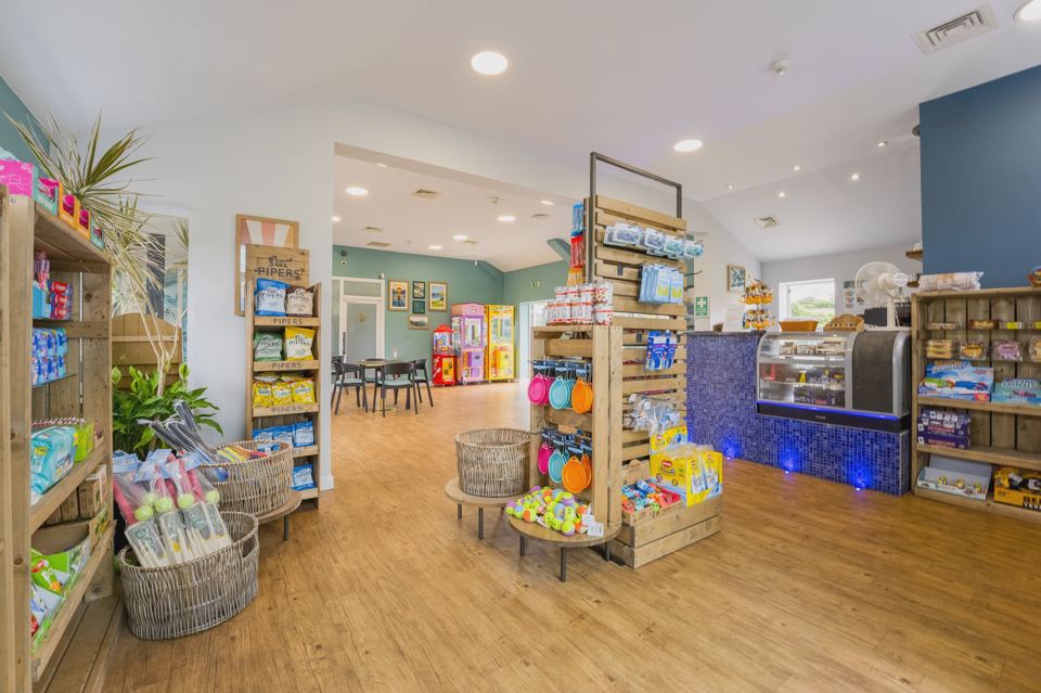 Shop with sweets and toys