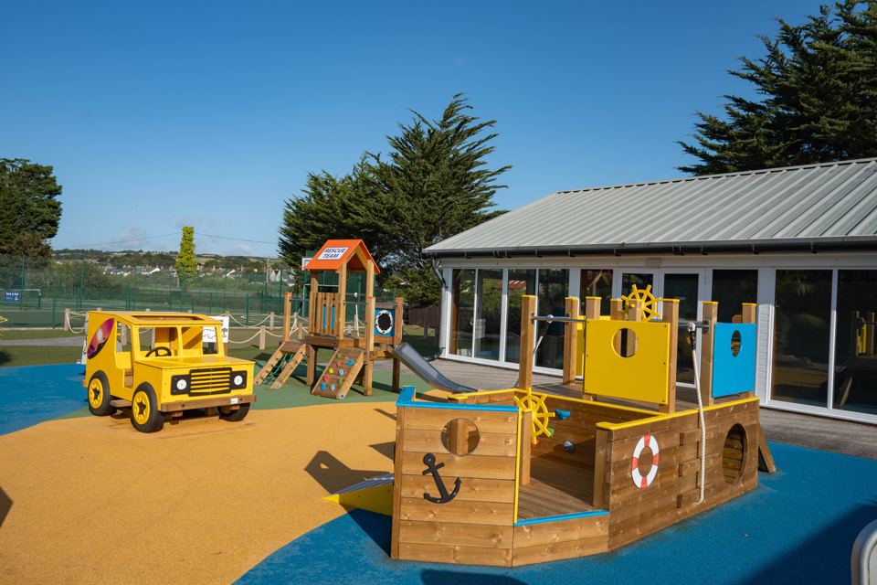 Pirate ship play area