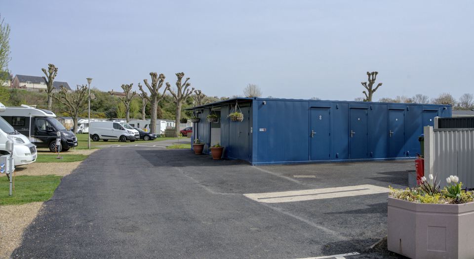 Tarmac touring area