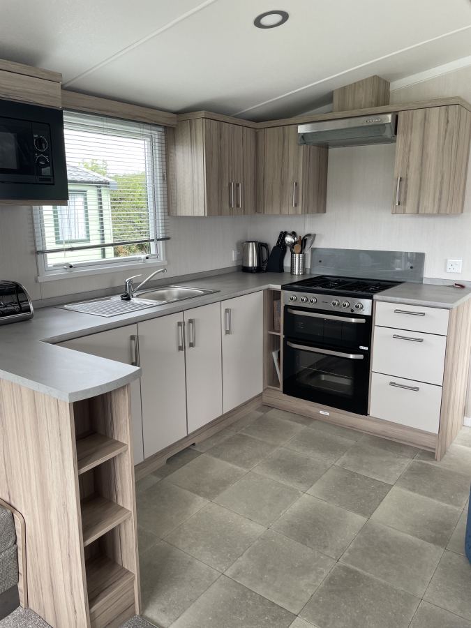 Caravan kitchen