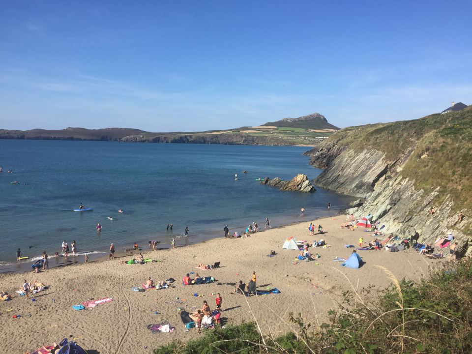 Whitesands Bay from the headland