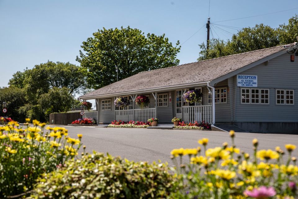 Reception building