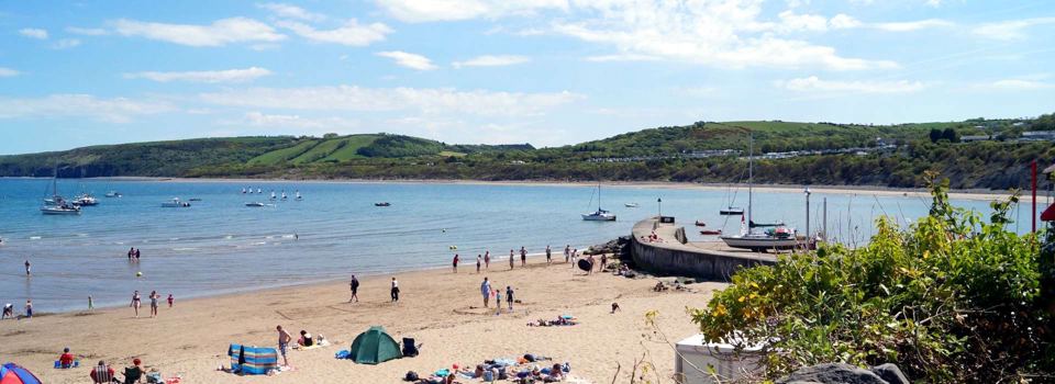 New Quay beach