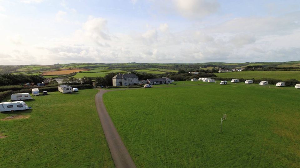 Pitches on the open field