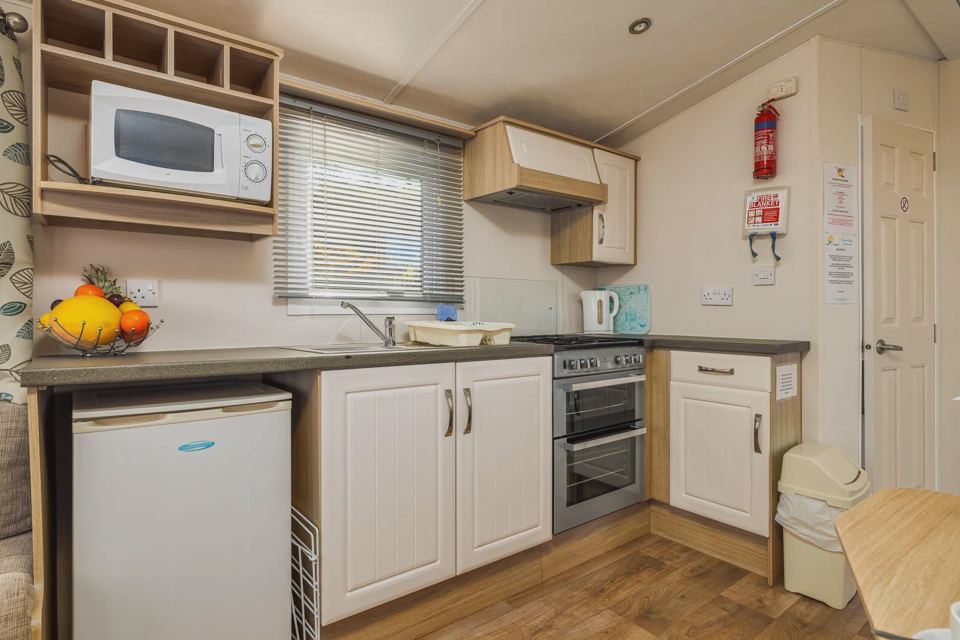 Caravan kitchen