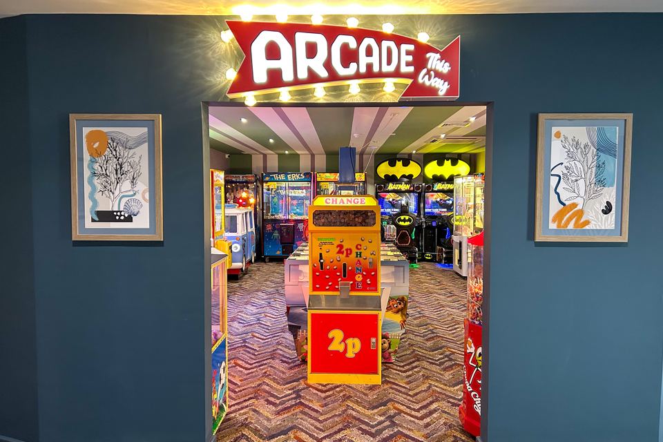 Arcade entrance