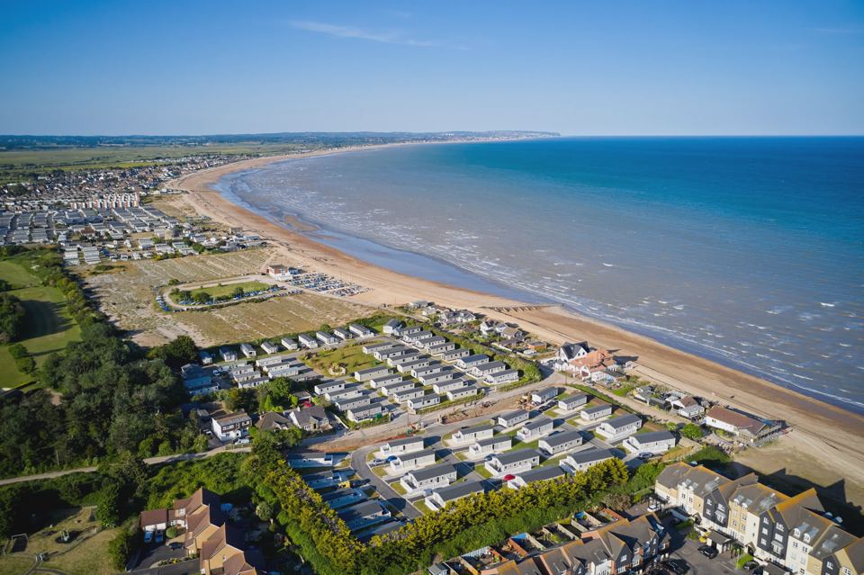 The park beside the beach
