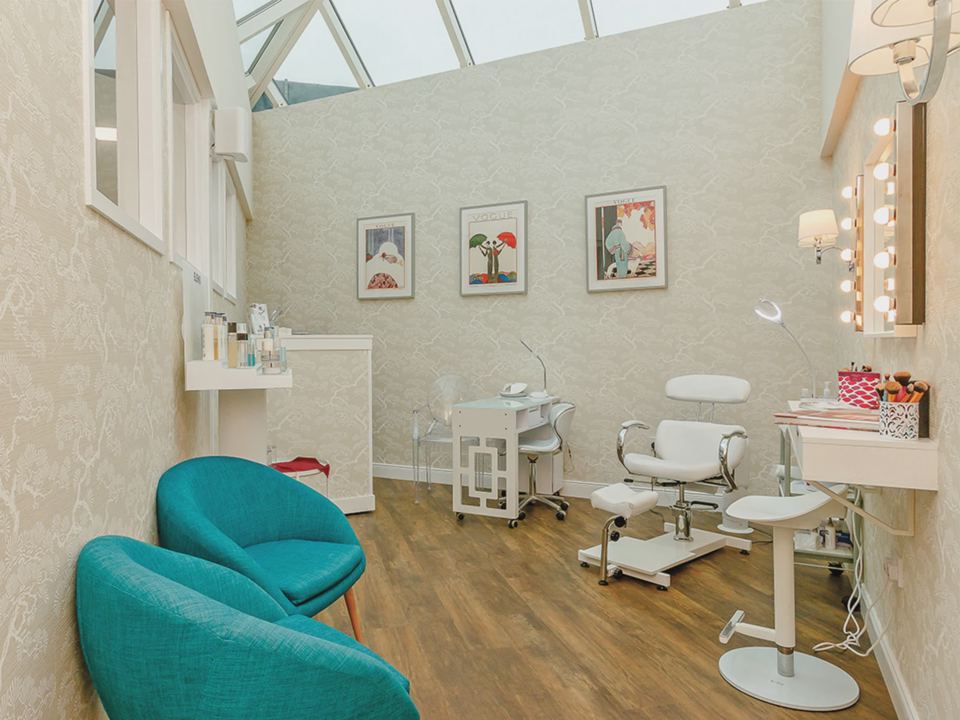 Beauty treatment room