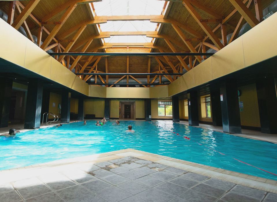 Heated indoor pool
