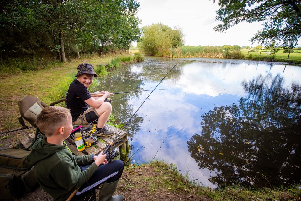 Fishing pond on the estate