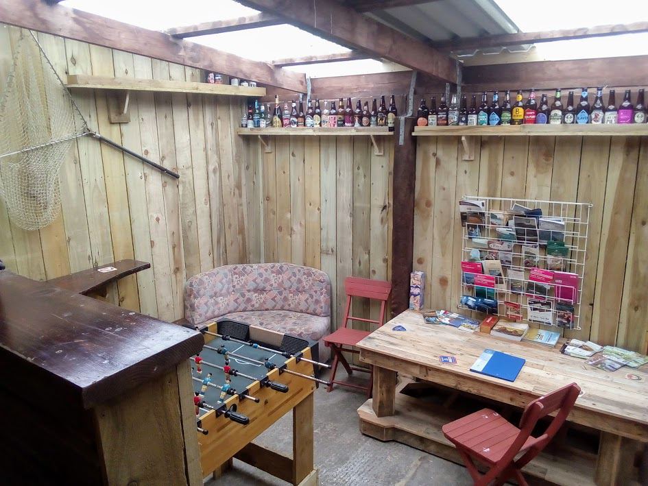Games room with table football