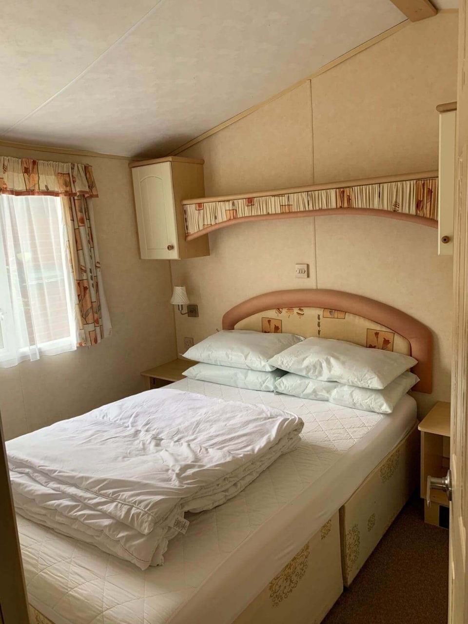 Double bedroom in the caravan