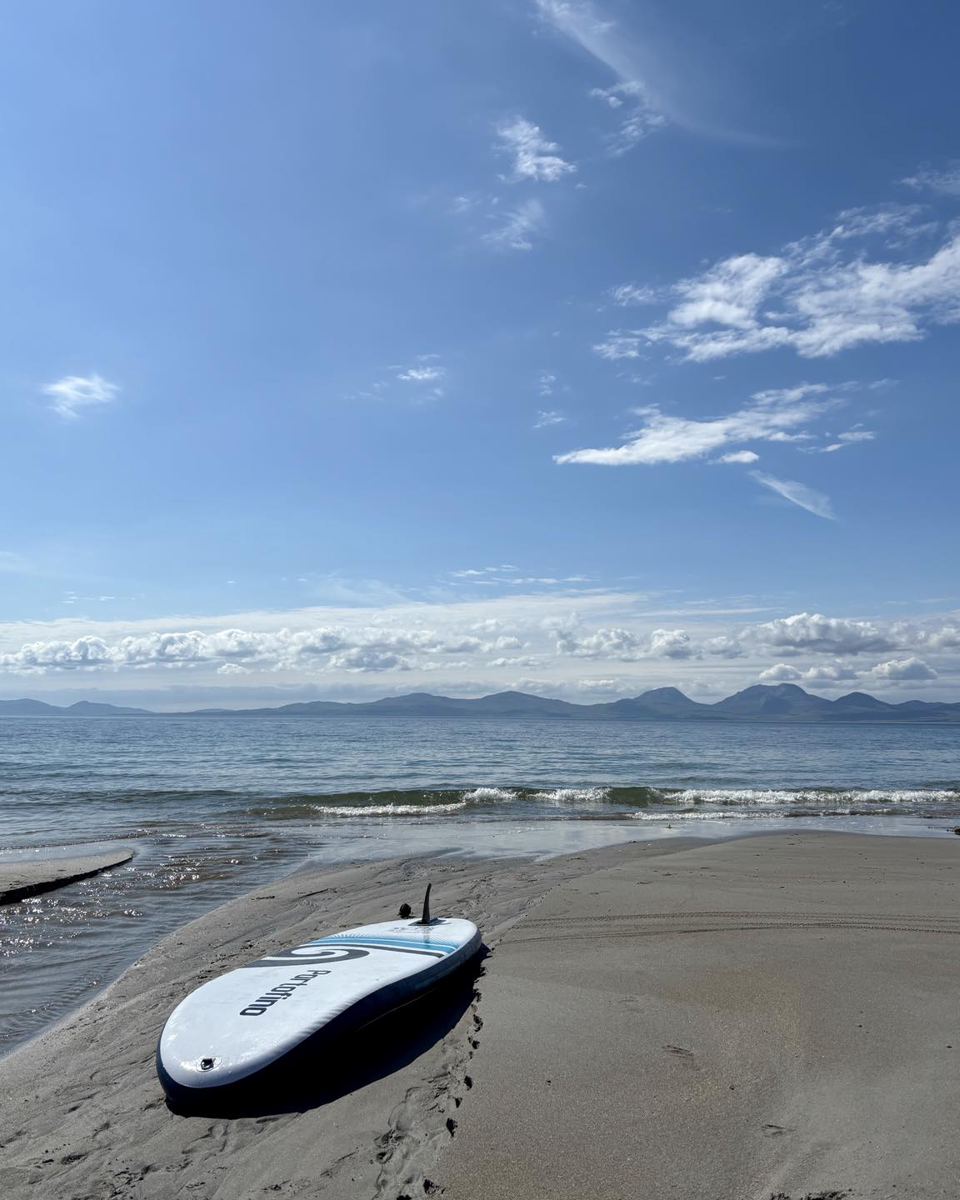 Beach looking to Jura