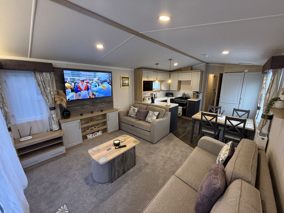 Lounge with sofas