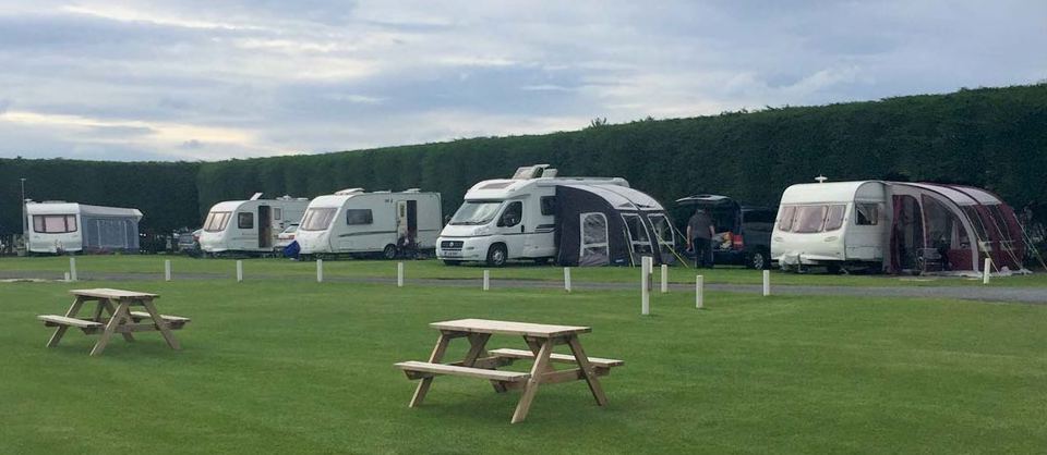 Picnic benches and pitches